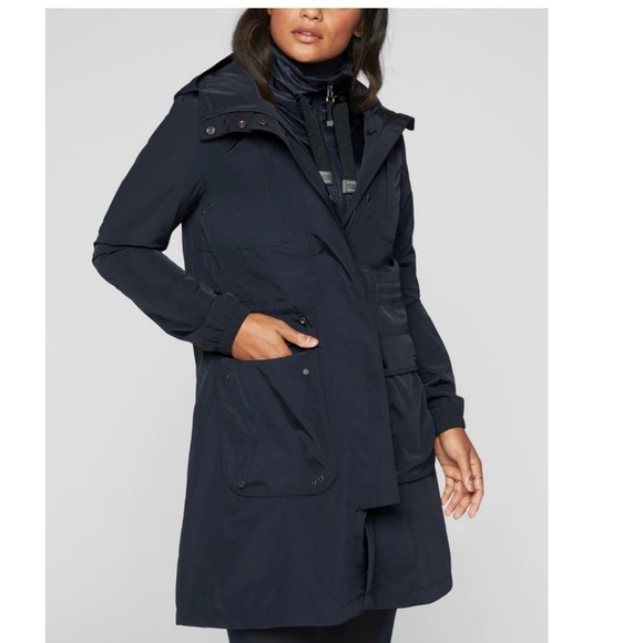 Athleta Jackets & Blazers - Athleta Ballard Waterproof Parka Jacket in Black